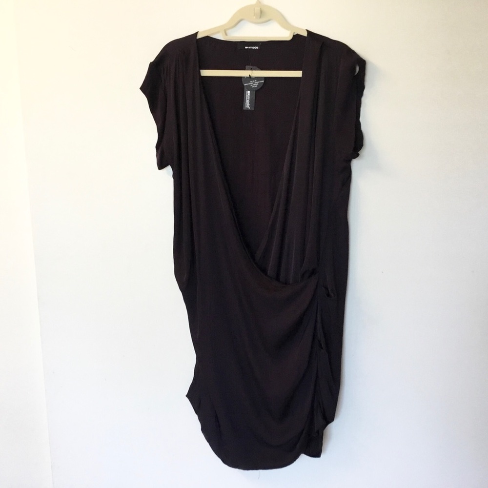 NWT LAmade Faux Wrap Dress - S - Picture 1 of 6